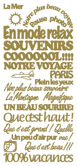 Souvenirs Or