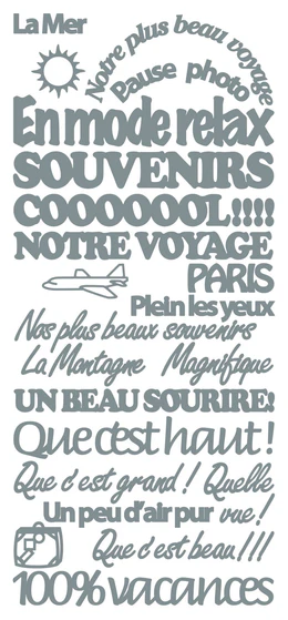 Souvenirs Argent