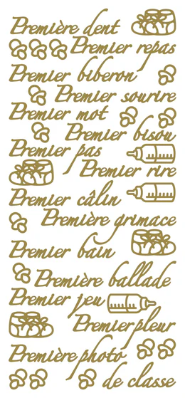 Premier Biberon Or