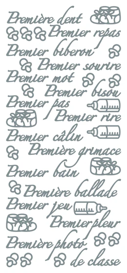 Premier Biberon Argent