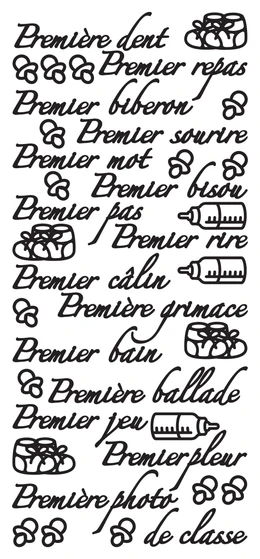 Premier Biberon Noir