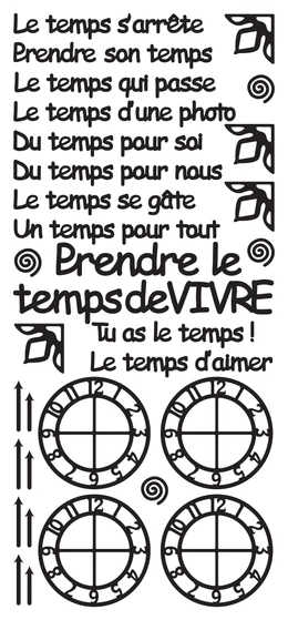Le temps s’arrete Noir