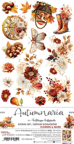 AUTOMNARIA - set d'ACCESSOIRES - FLEURS