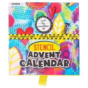 Advent calendar stencil