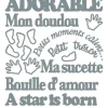 Chut bébé dort Argent