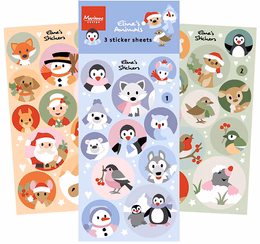 Animaux Noël et Hiver