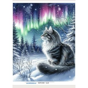 Papier de riz – Chat 06 Petit