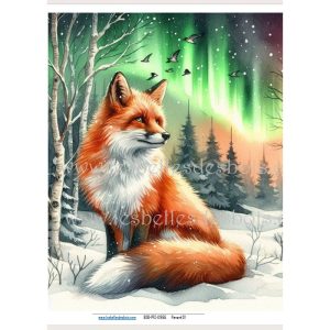 Papier de riz – Renard 01 Petit