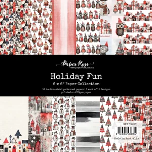 Collection de papier Holiday Fun 6″x6″