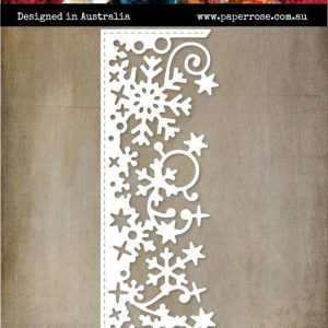 Bordure flocon de neige