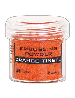 Orange tinsel/Guirlande orange
