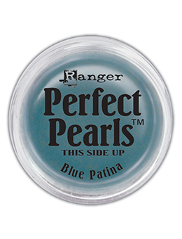 Blue patina/Patina bleu