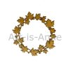 Couronne d'automne 6"x6"