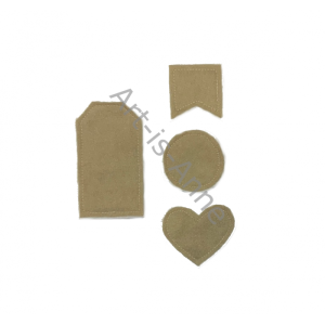 Forme en tissus beige 11