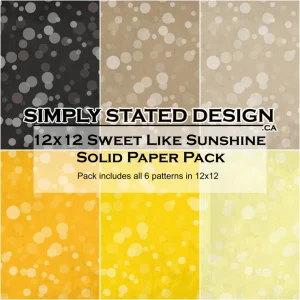 12″x12″ Sans motif