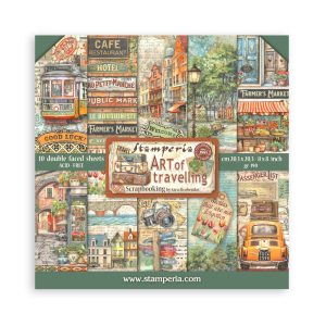 ART of travelling 8″ x 8″