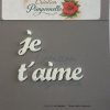 Je t'aime (Blanc)