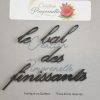 Le bal des Finissants (Noir)