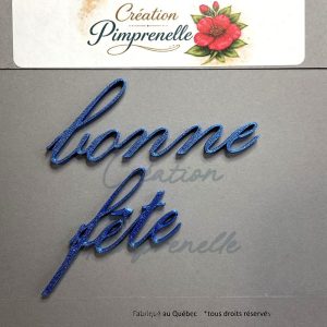 Bonne Fête (Bleu)