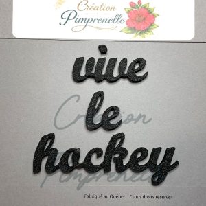 Vive le Hockey (noir)