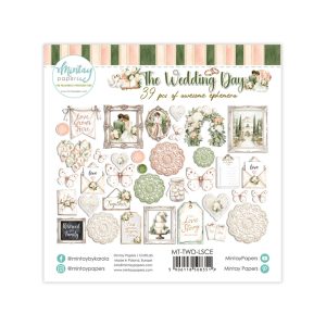 Papier Ephemera 39 Pcs