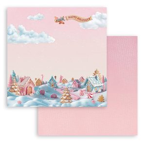 12”x12” Village de Noël