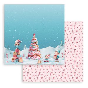 12”x12” Sapin de Noël