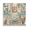 12”x12” Bloc de papier -recto-verso- 10pcs