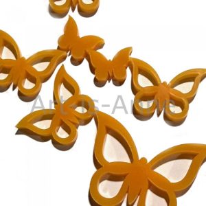 Mini papillons orange-3