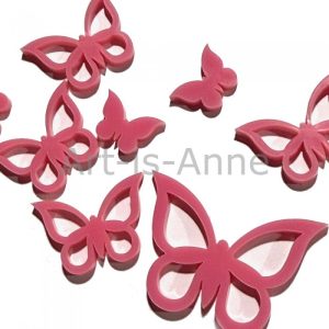 Mini papillons rose-3