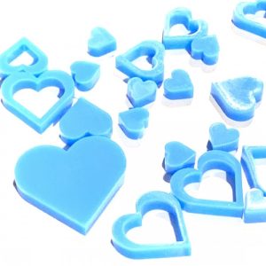 Mini coeur bleu-4