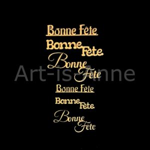 Bonne Fête 3 Naturel