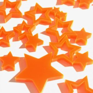 Mini étoile orange-1