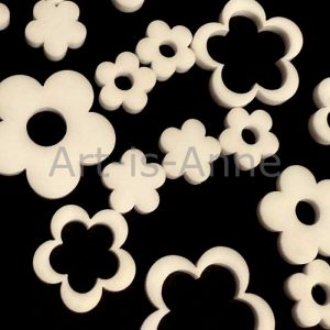 Mini Fleurs blanc