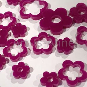 Mini fleurs mauve-1