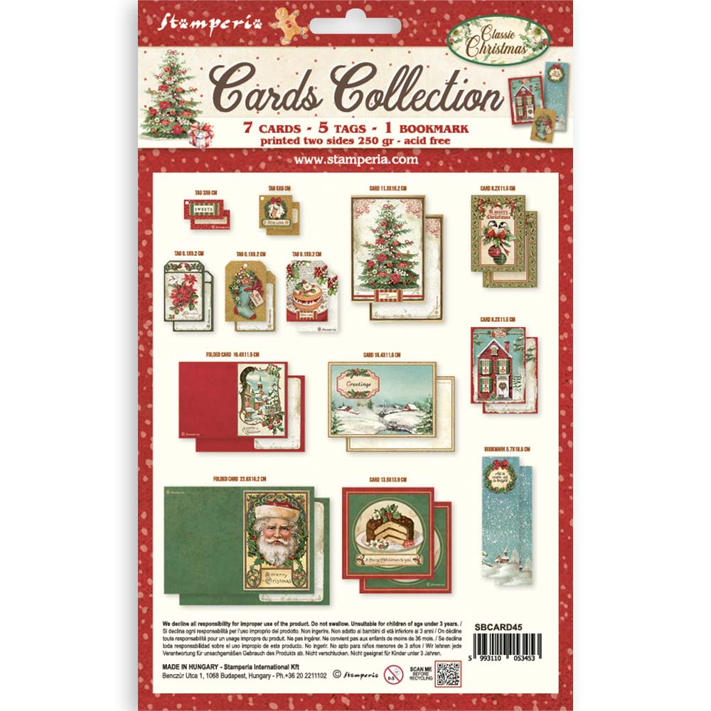 Collection de cartes d'art imprimées