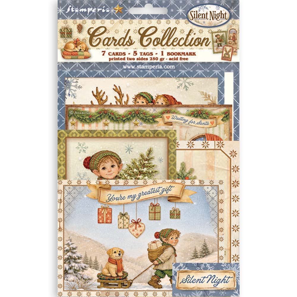Collection de cartes d'art imprimées