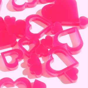 Mini coeur rose-1
