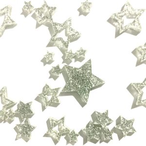 Mini étoile argent-2
