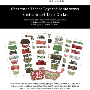 6″x8″ Layered Sentiments